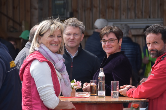 Ehrengast bei der Maifeier - LR Beate Prettner