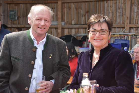 BGM Hans Jörg Kerschbaumer im Gespräch mit LR Beate Prettner