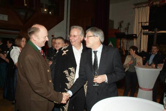 BGM Hans Jörg Kerschbaumer begrüsste LH Kaiser 