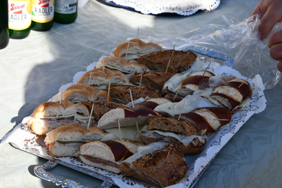 wir wurden kulinarisch immer gut verköstigt