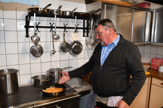 es ist eingeheizt