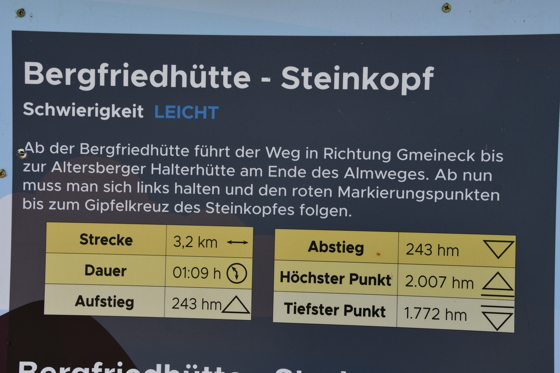 leichte Wanderung von der Trebesinger Bergfriedh&uuml;tte