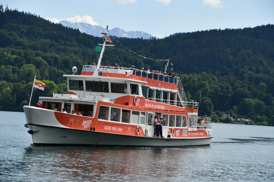 eine Schifffahrt von Krumpendorf nach Maria Wörth