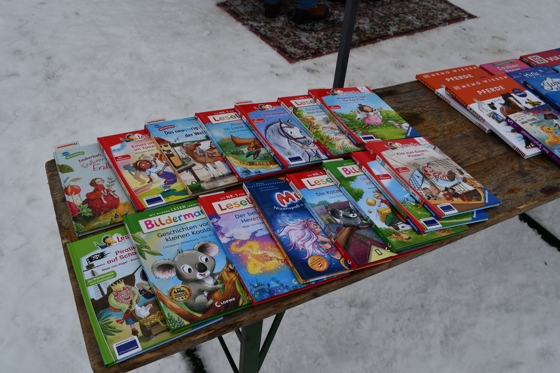 als Belohnung gab es ein Buch 