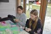Kinder hatten Freude am Basteln