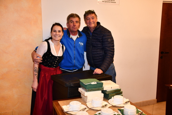 Catering in gewohnter Weiße von Walter Unterrieder