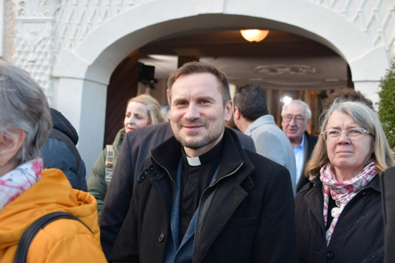 Pfarrer Karol Spinda von der kath. Kirche Stockenboi