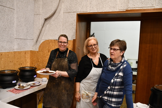 Sorgten f&uuml;r einen reibungslosen Ablauf im MZH - Mitglieder des Presbyterium