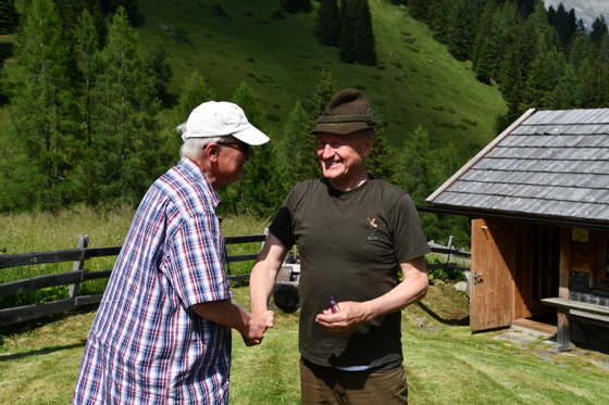 ...Freund Hubi Maier - Chef der original fidelen M&ouml;lltaler...