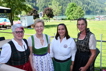 Patinnen v.l.n.r.: Michaela Zaufenberger - GH Wassermann, Barbara Ronacher - Camping Ronacher, Kerstin Müller - Schifffahrt Weissensee - MS Alpenperle - MS Austria, Ully Gruber - Grabpfleg Ully