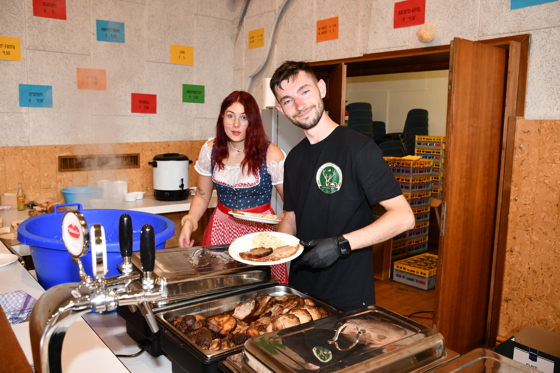 Kulinarisch verwöhnt wurden wir von Alexander und Thomas Kerschbaumer