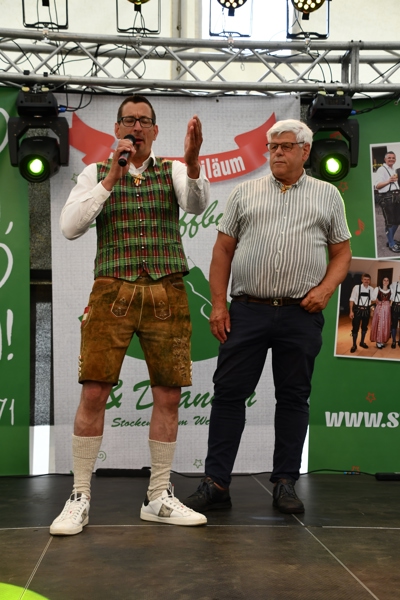 ...unserer VzBGM - Wolfgang Wassermann und Markus Ressi